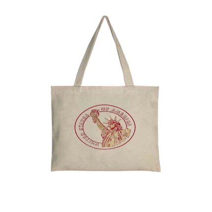 Liberty Torch Tote Bag | Printed | Cotton Canvas